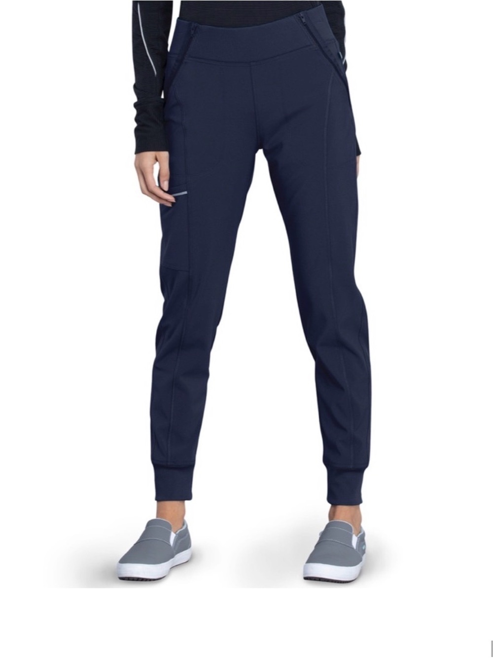 Navy Cherokee Infinity scrub joggers, Size Medium